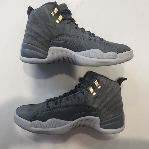 Mens Jordan 12 Retro Dark Grey Size 8 - Picture 4 of 8